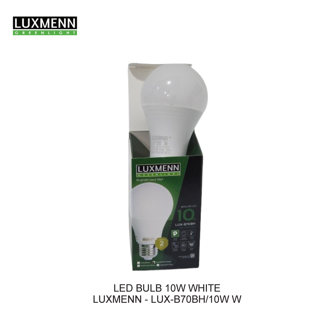 LED BULB 10W WHITE