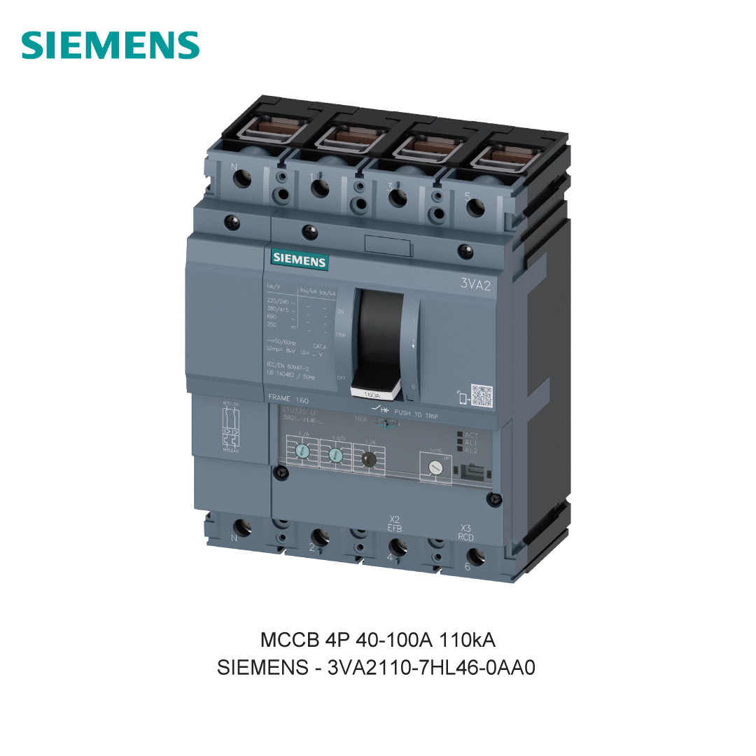 MCCB 4P 40-100A 110kA