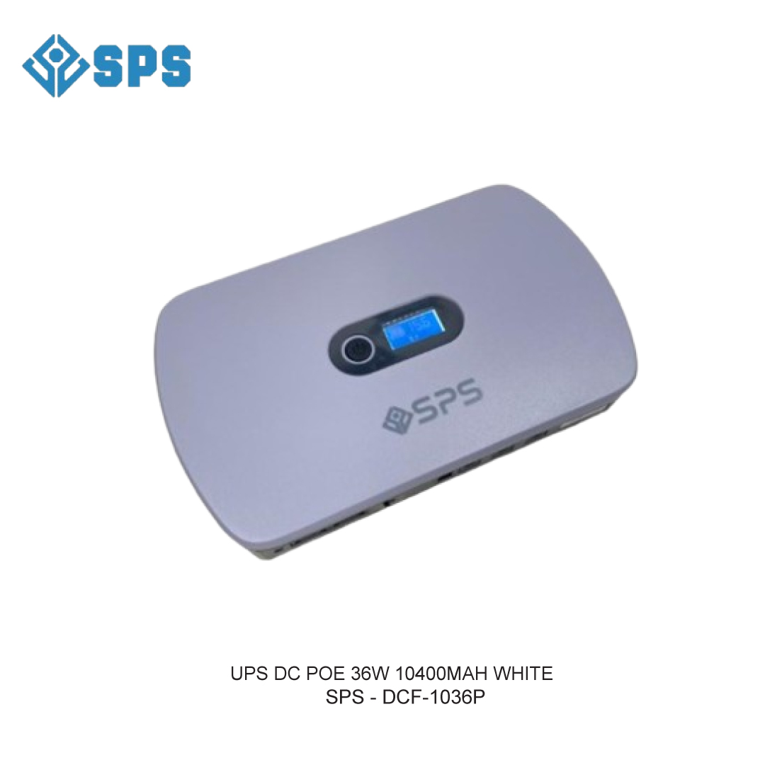 UPS DC POE 36W 10400MAH WHITE