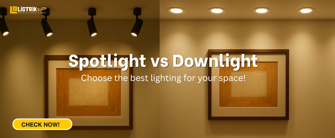 Downlight vs Spotlight: Key Differences Explained
