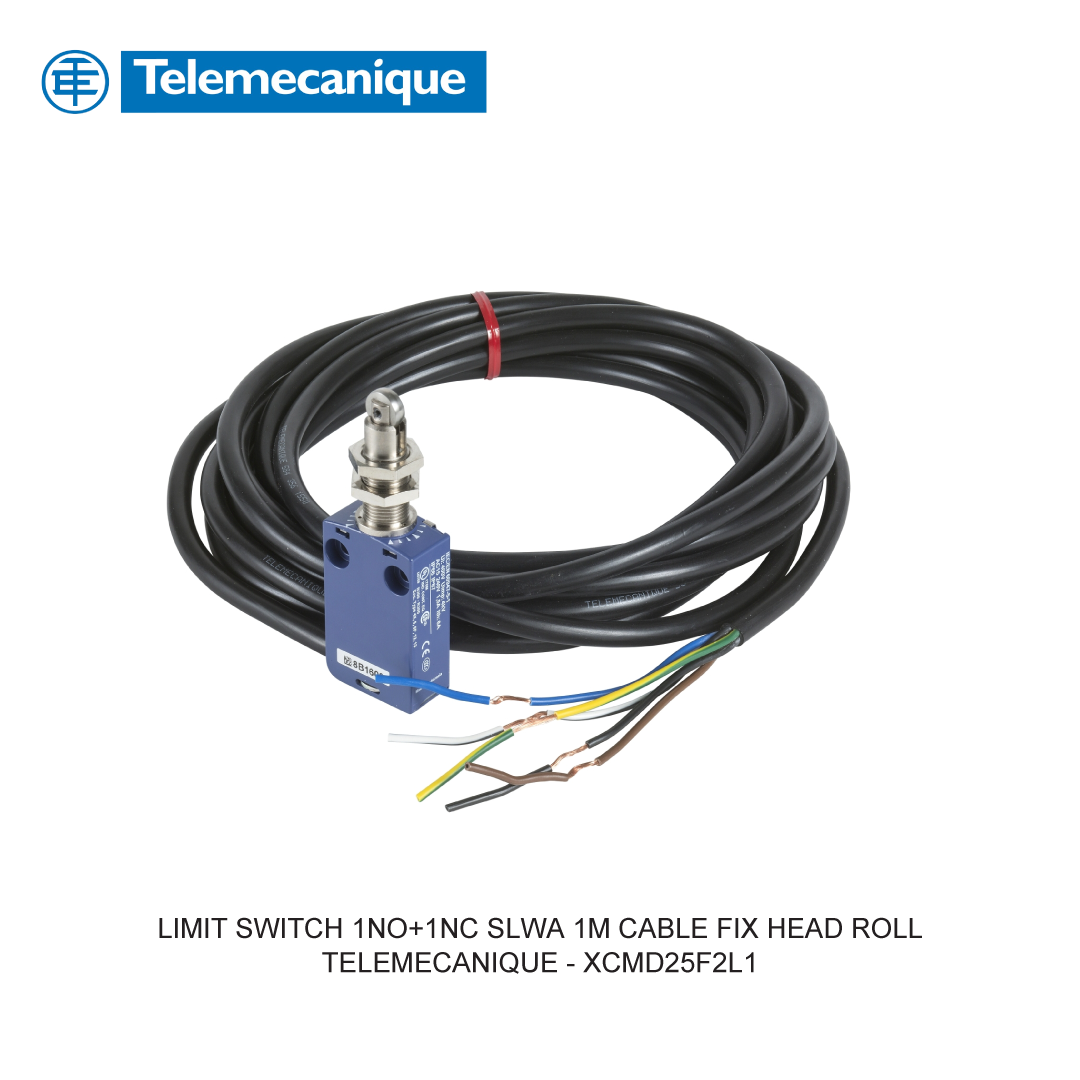 LIMIT SWITCH 1NO+1NC SLWA 1M CABLE FIX HEAD ROLL