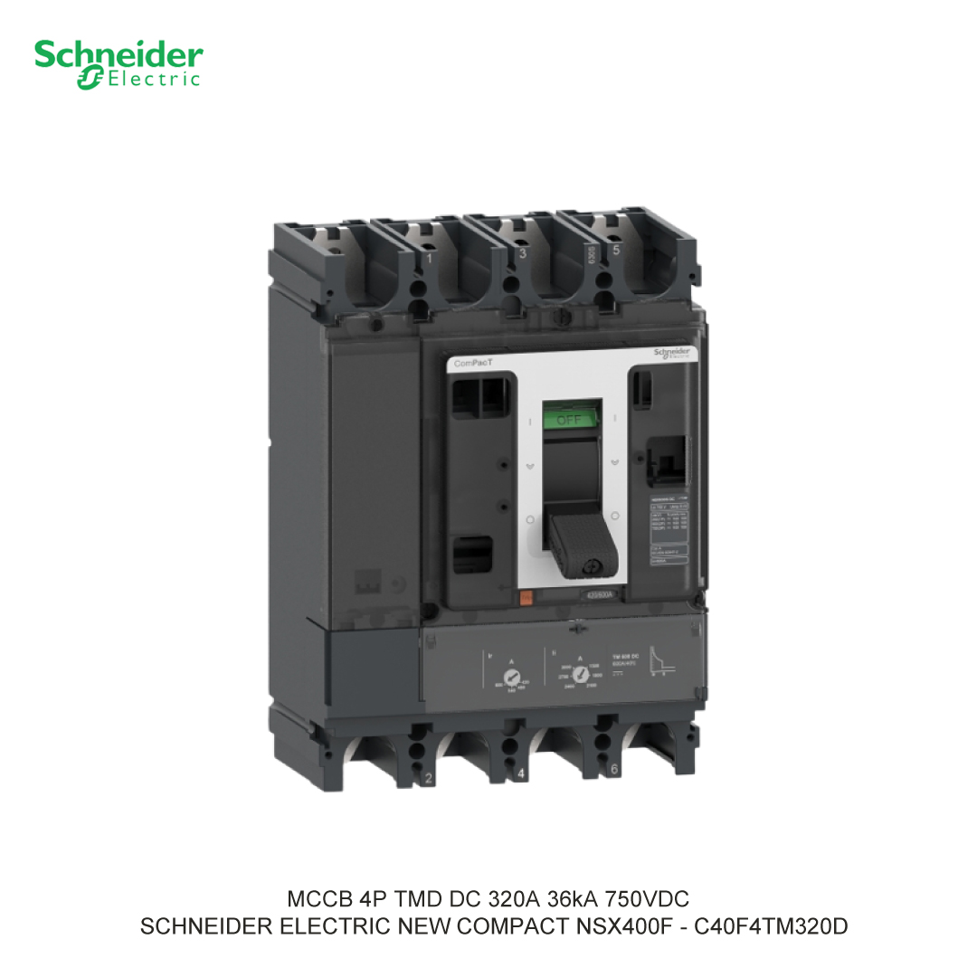 MCCB 4P TMD DC 320A 36KA 750VDC