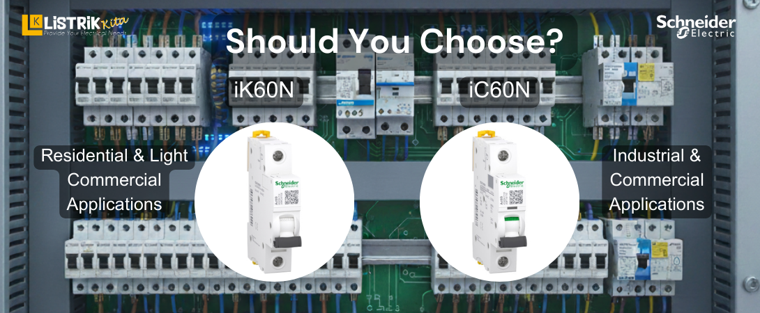 Perbedaan MCB IC60N dan IK60N yang Wajib Diketahui