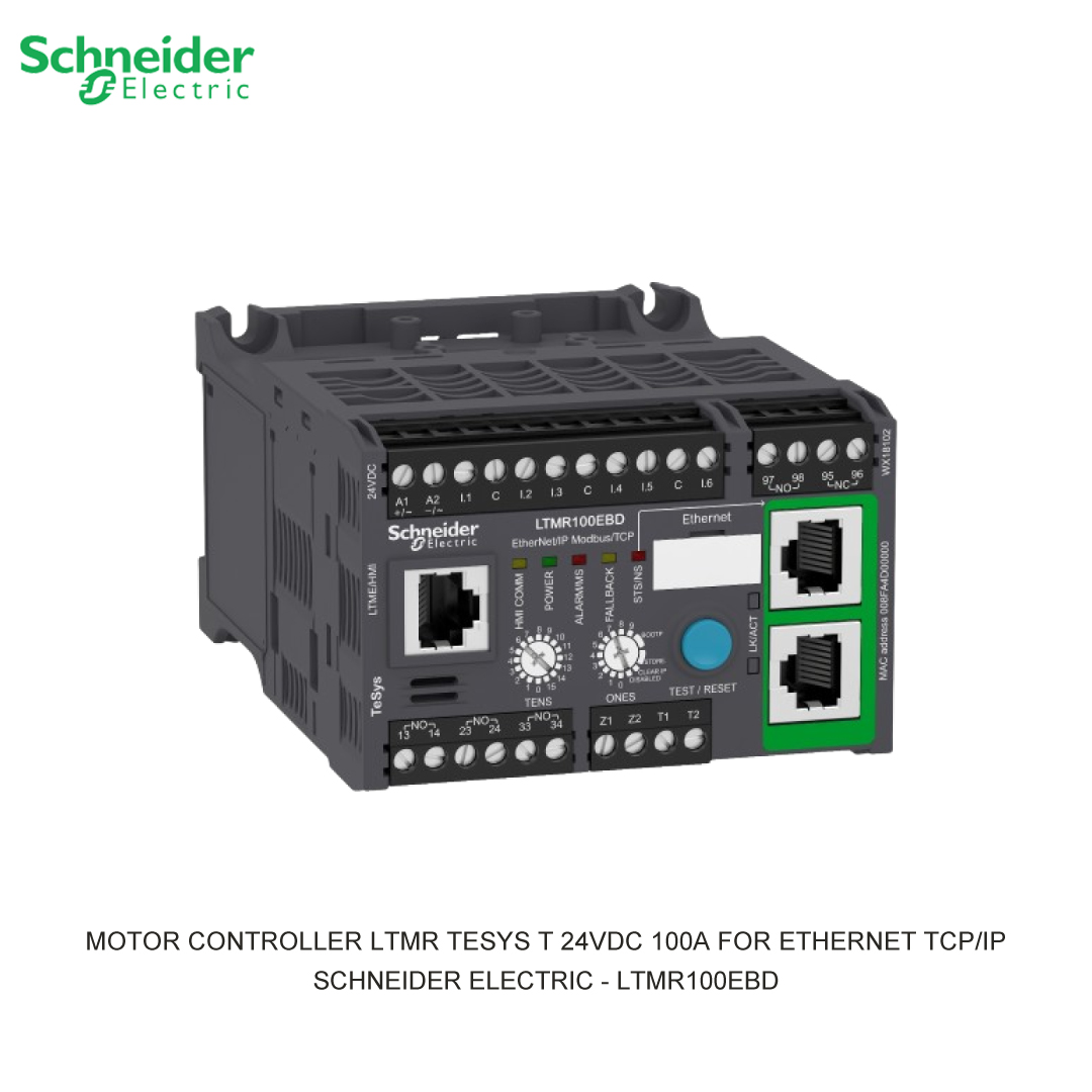 MOTOR CONTROLLER LTMR TESYS T 24VDC 100A FOR ETHERNET TCP/IP