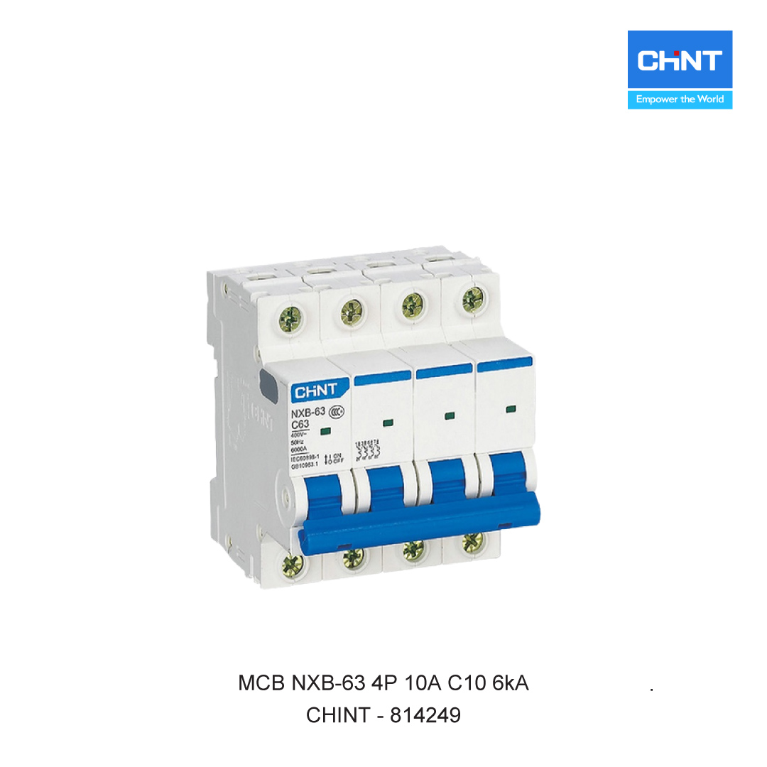MCB NXB-63 4P 20A C10 6kA