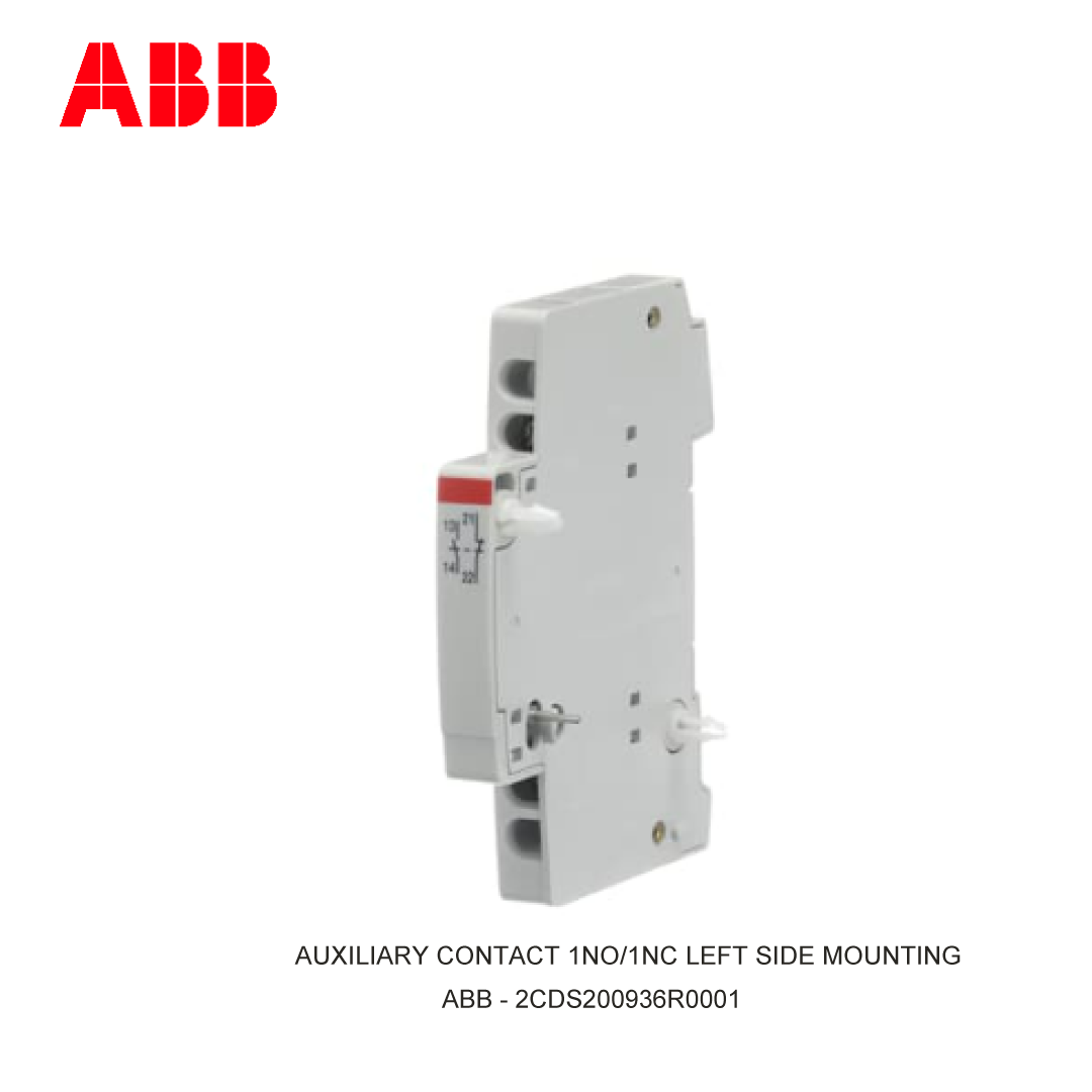 AUXILIARY CONTACT 1NO/1NC LEFT SIDE MOUNTING