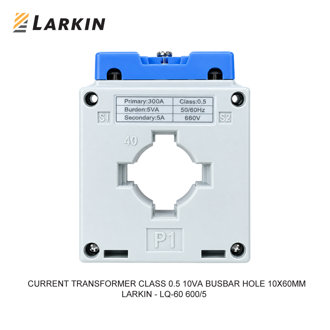 LARKIN CURRENT TRANSFORMER CLASS 0.5 10VA BUSBAR HOLE 10X60MM