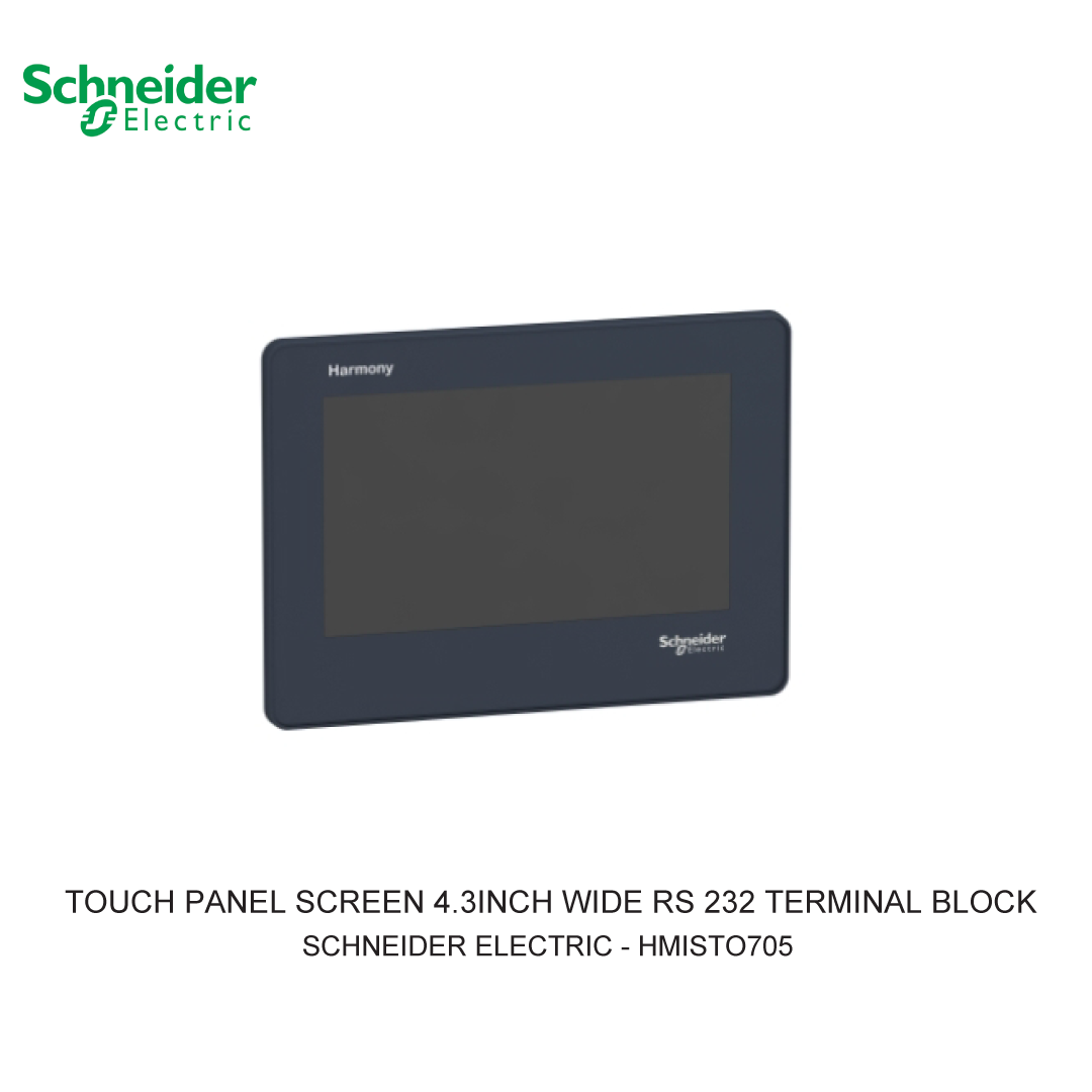 TOUCH PANEL SCREEN 4.3INCH WIDE RS 232 TERMINAL BLOCK