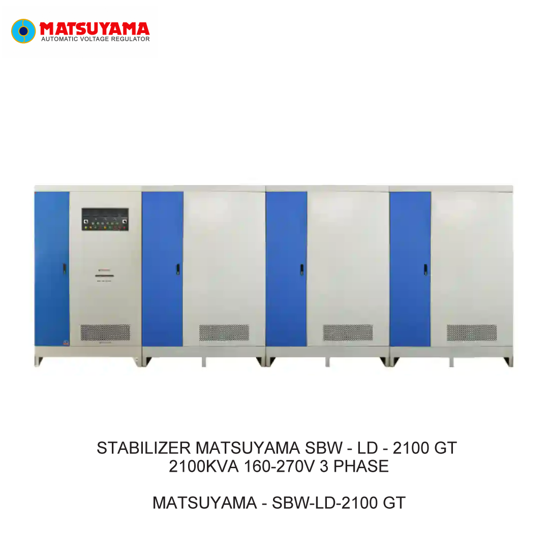 STABILIZER MATSUYAMA SBW - LD - 2100 GT 2100KVA 160-270V 3 PHASE
