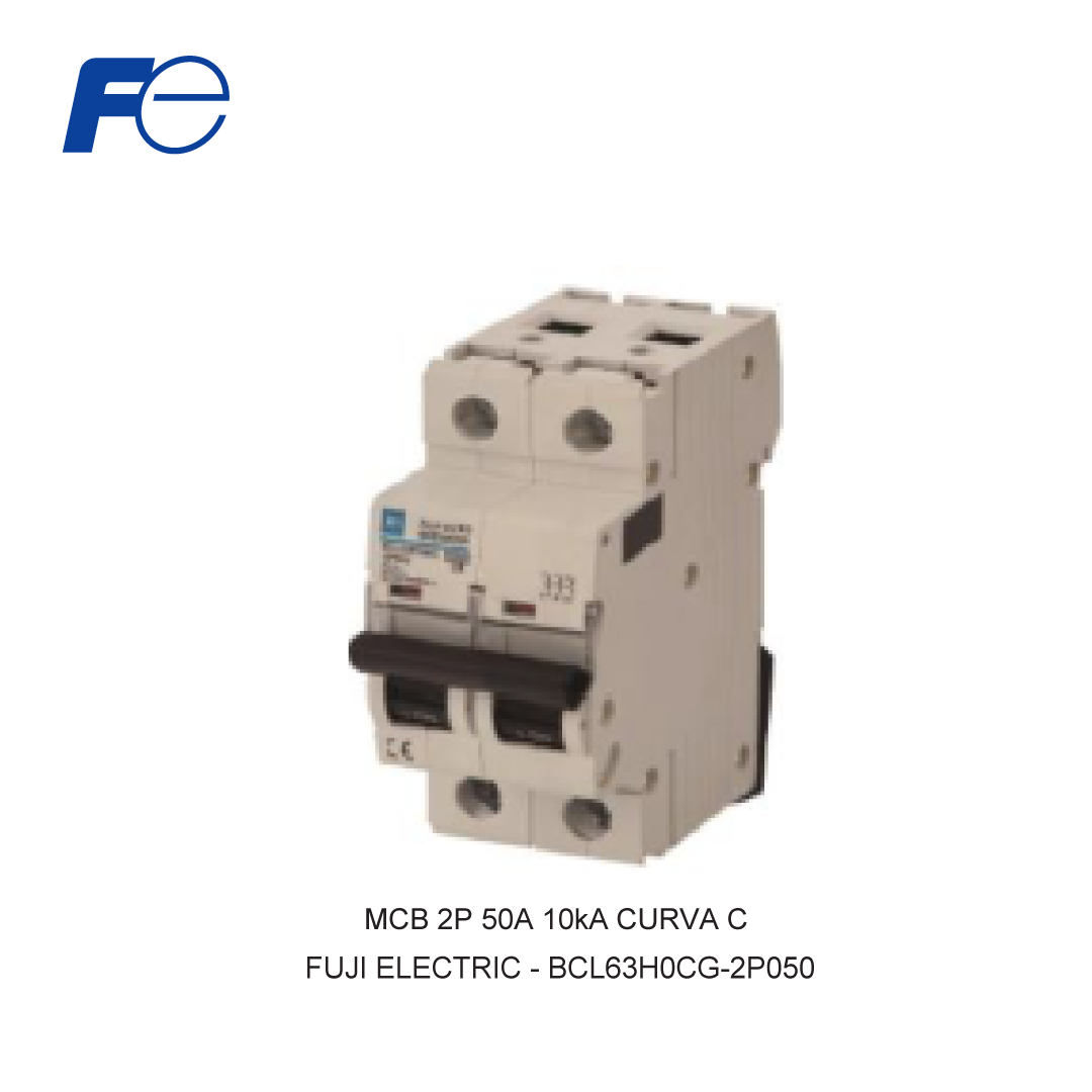 MCB 2P 50A 10kA KURVA C