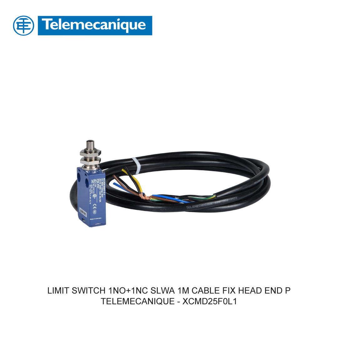 LIMIT SWITCH 1NO+1NC SLWA 1M CABLE FIX HEAD END P