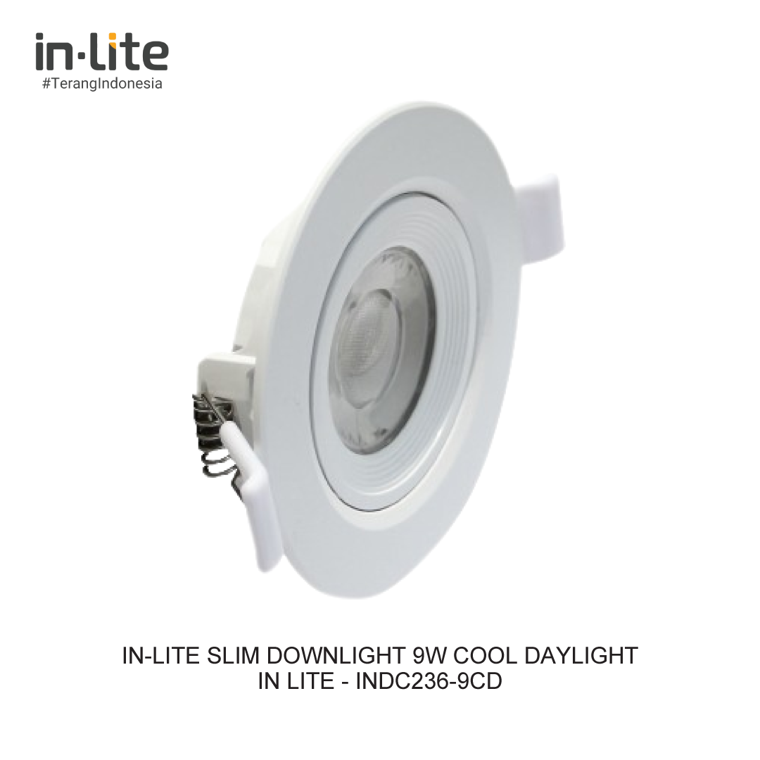 IN-LITE DOWNLIGHT 9W PUTIH