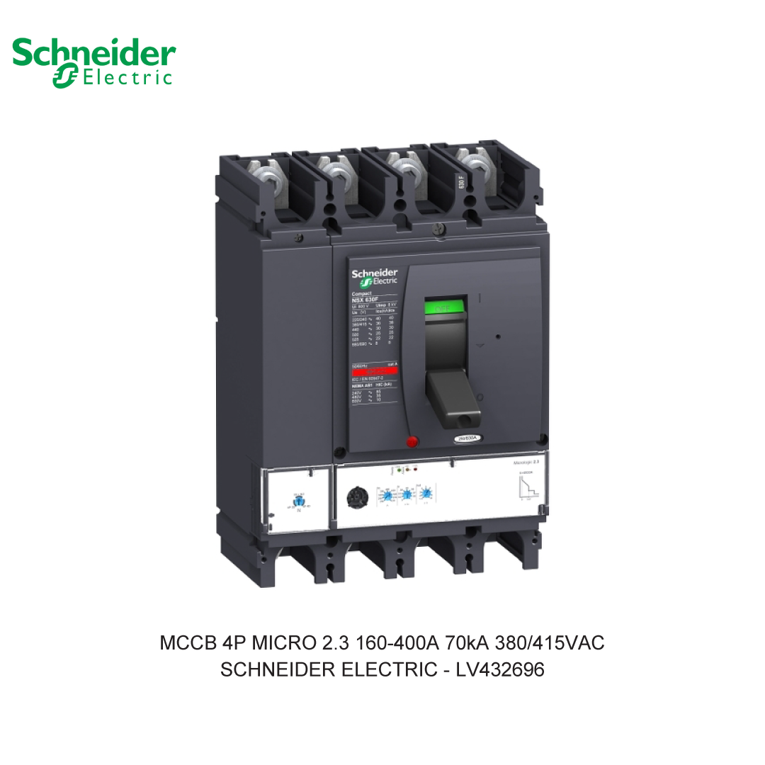 MCCB 4P MICRO 2.3 160-400A 70KA 380/415VAC