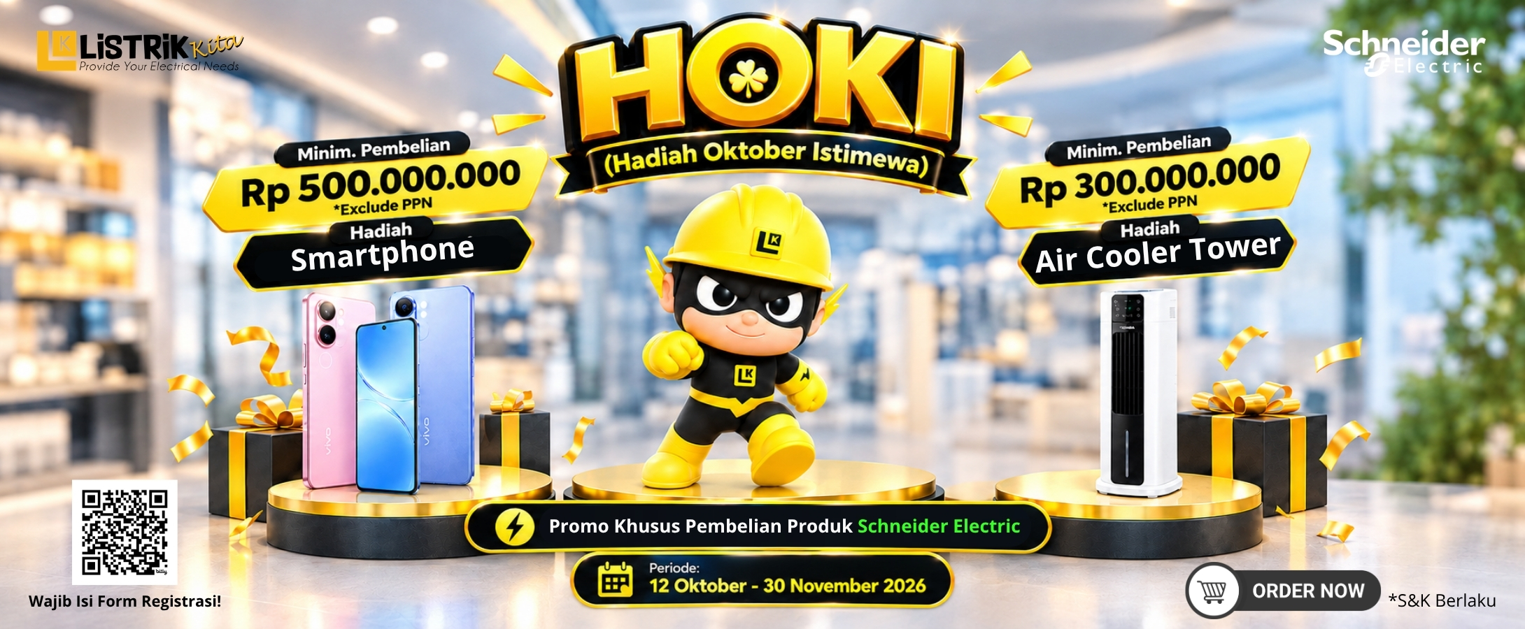 HOKI Oktober Listrik Kita: Hadiah Spesial hingga November