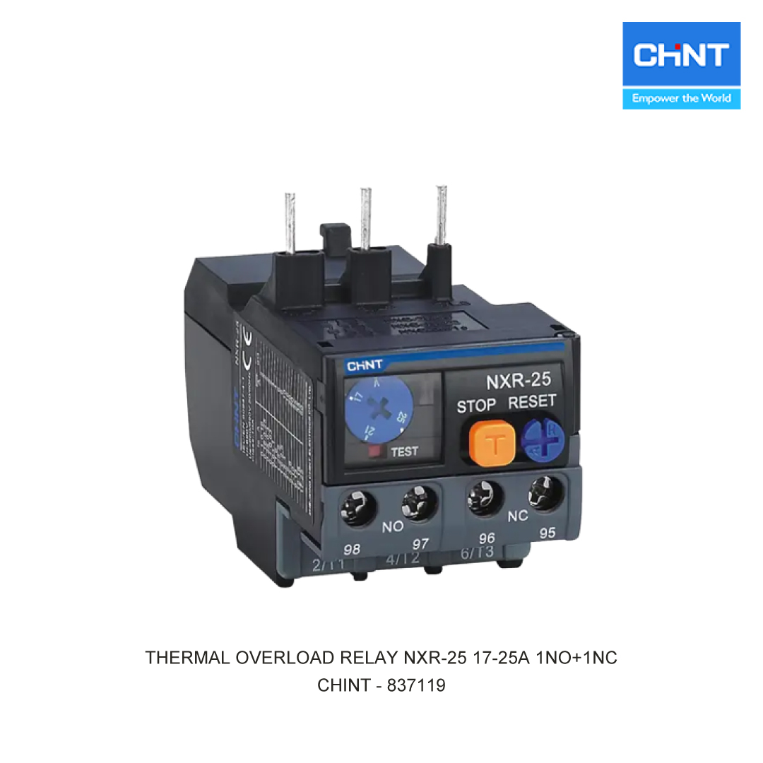 RELAY THERMAL BEBAN LEBIH NXR-25 17-25A 1NO+1NC