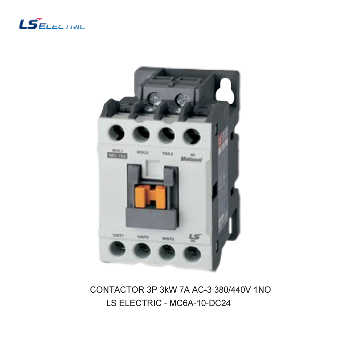 CONTACTOR 3P 3kW 7A AC-3 380/440V 1NO