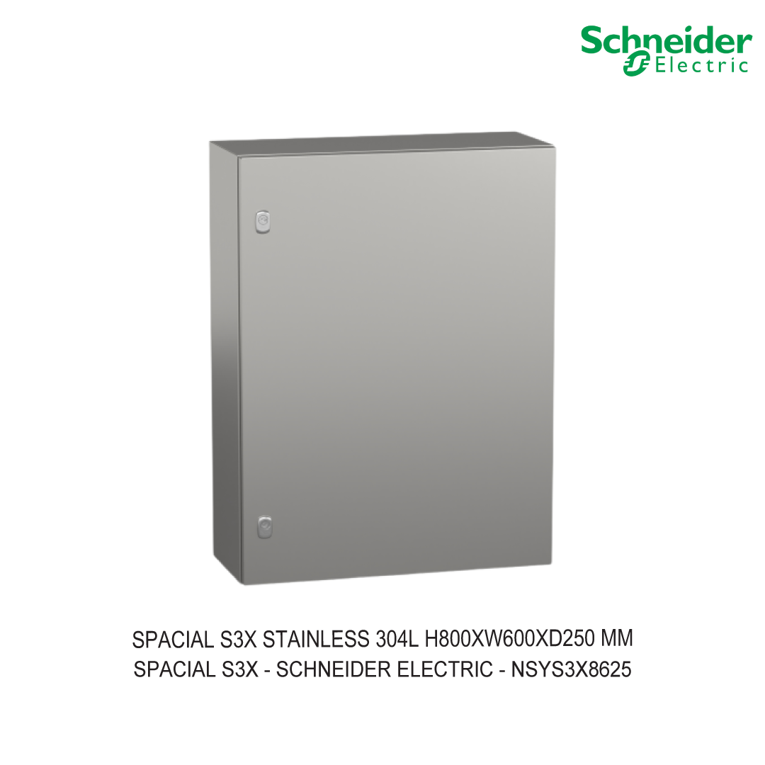 SPACIAL S3X STAINLESS 304L H800XW600XD250 MM