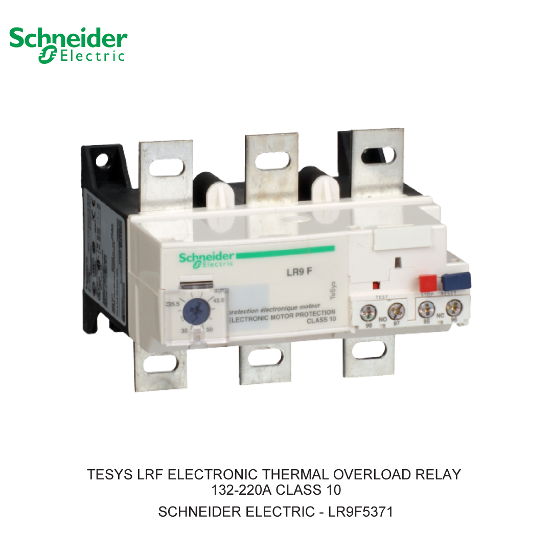 TESYS LRF ELECTRONIC THERMAL OVERLOAD RELAY 132-220A CLASS 10