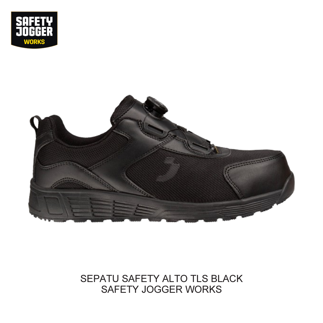 SEPATU SAFETY ALTO TLS BLACK