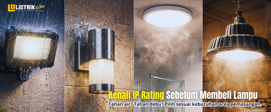 Cara Memilih Lampu Berdasarkan IP Rating