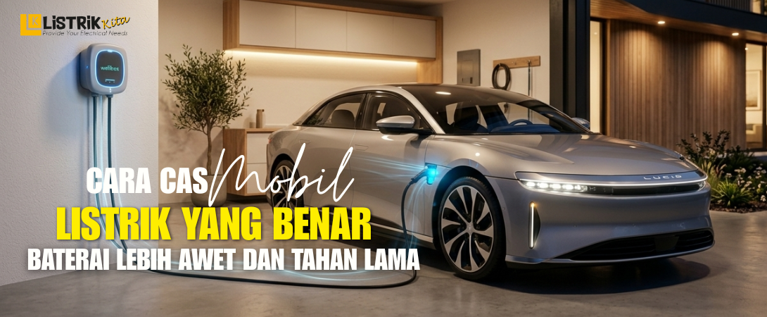 Cara Cas Mobil Listrik agar Baterai Awet & Tahan Lama