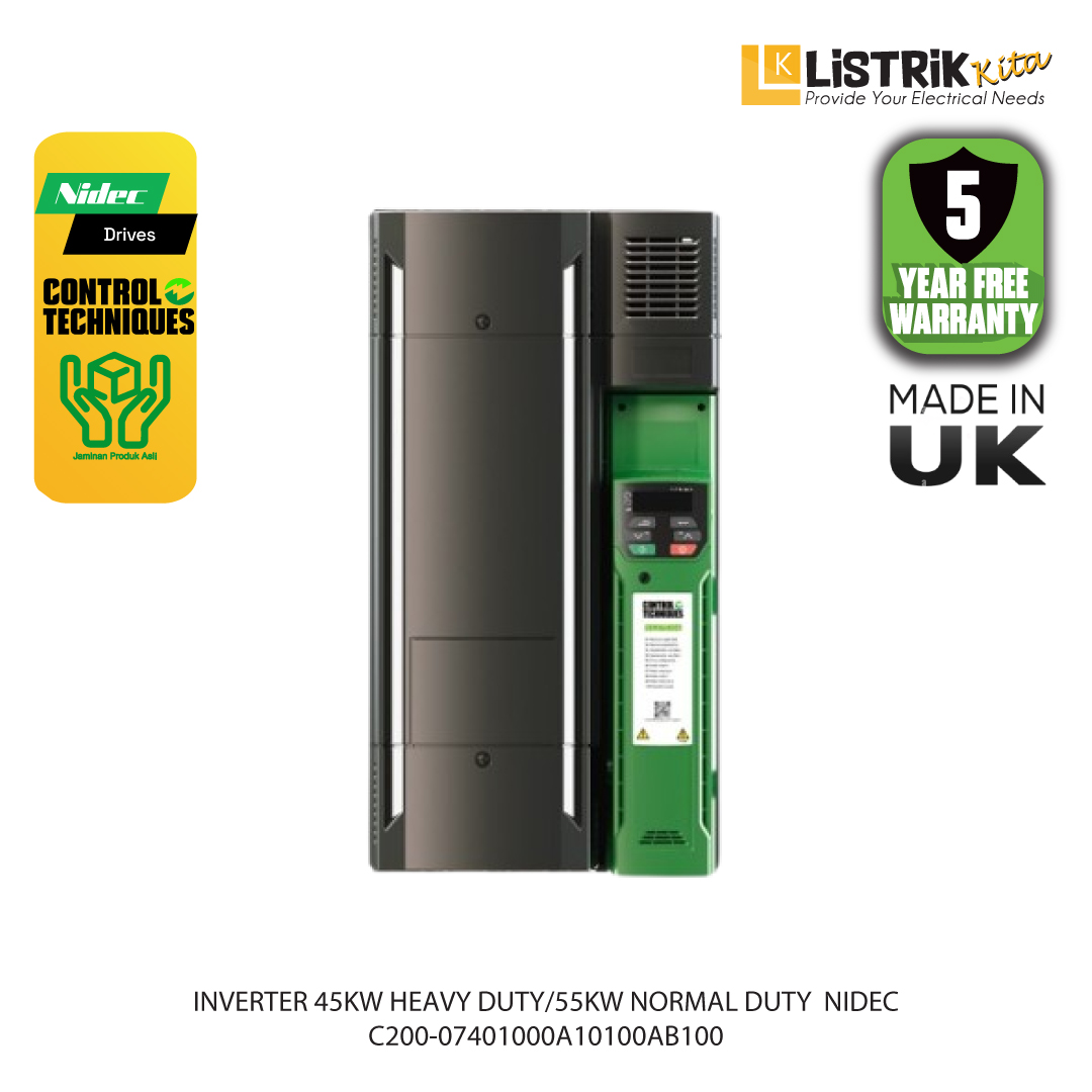 INVERTER COMMANDER C200 HD 45KW/ND 55KW 112A 400V