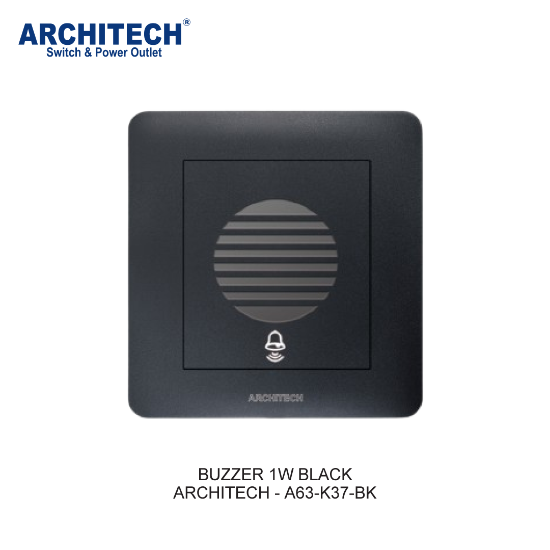 BUZZER 1W HITAM