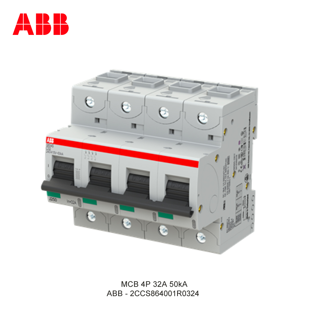 MCB 4P 32A 50kA KURVA C