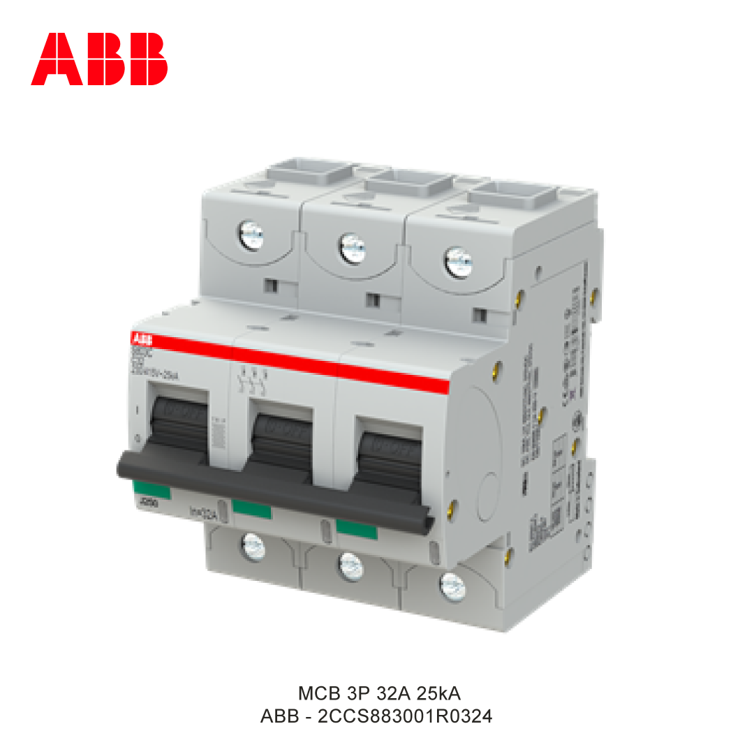 MCB 3P 32A 25kA CURVA C