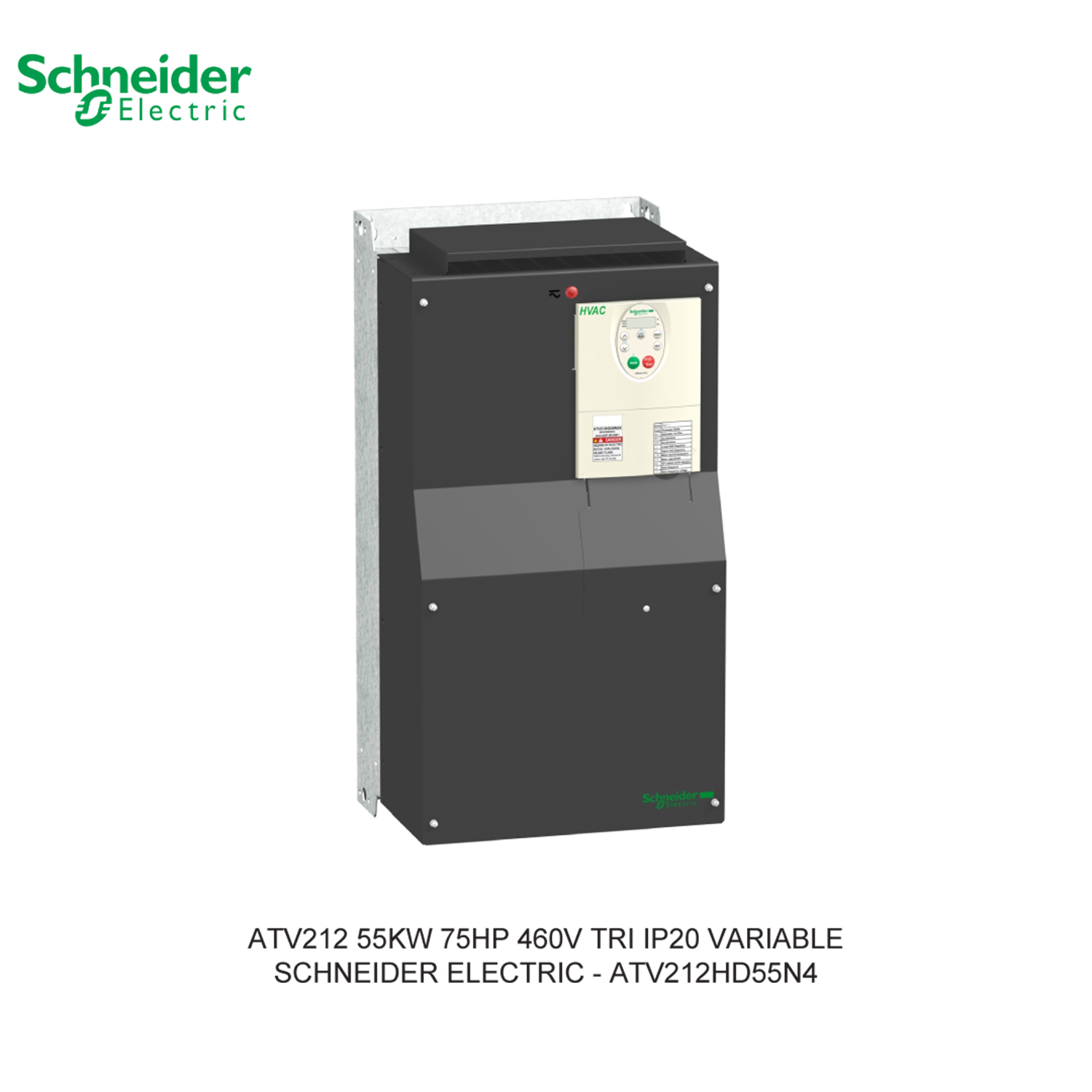 ATV212 55KW 75HP 460V TRI IP20 VARIABLE