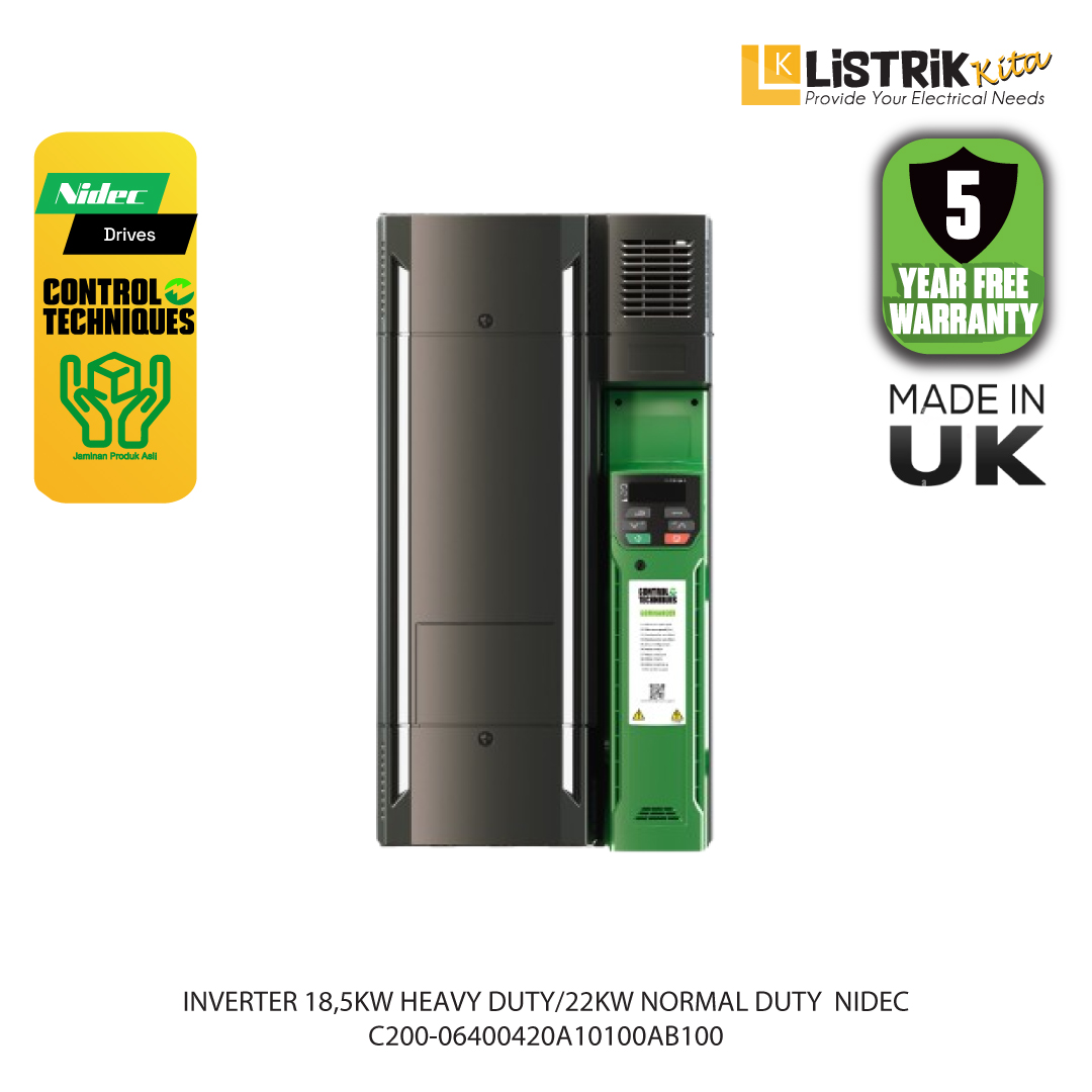 INVERTER COMMANDER C200 HD 18,5KW/ND 22KW 48A 400V