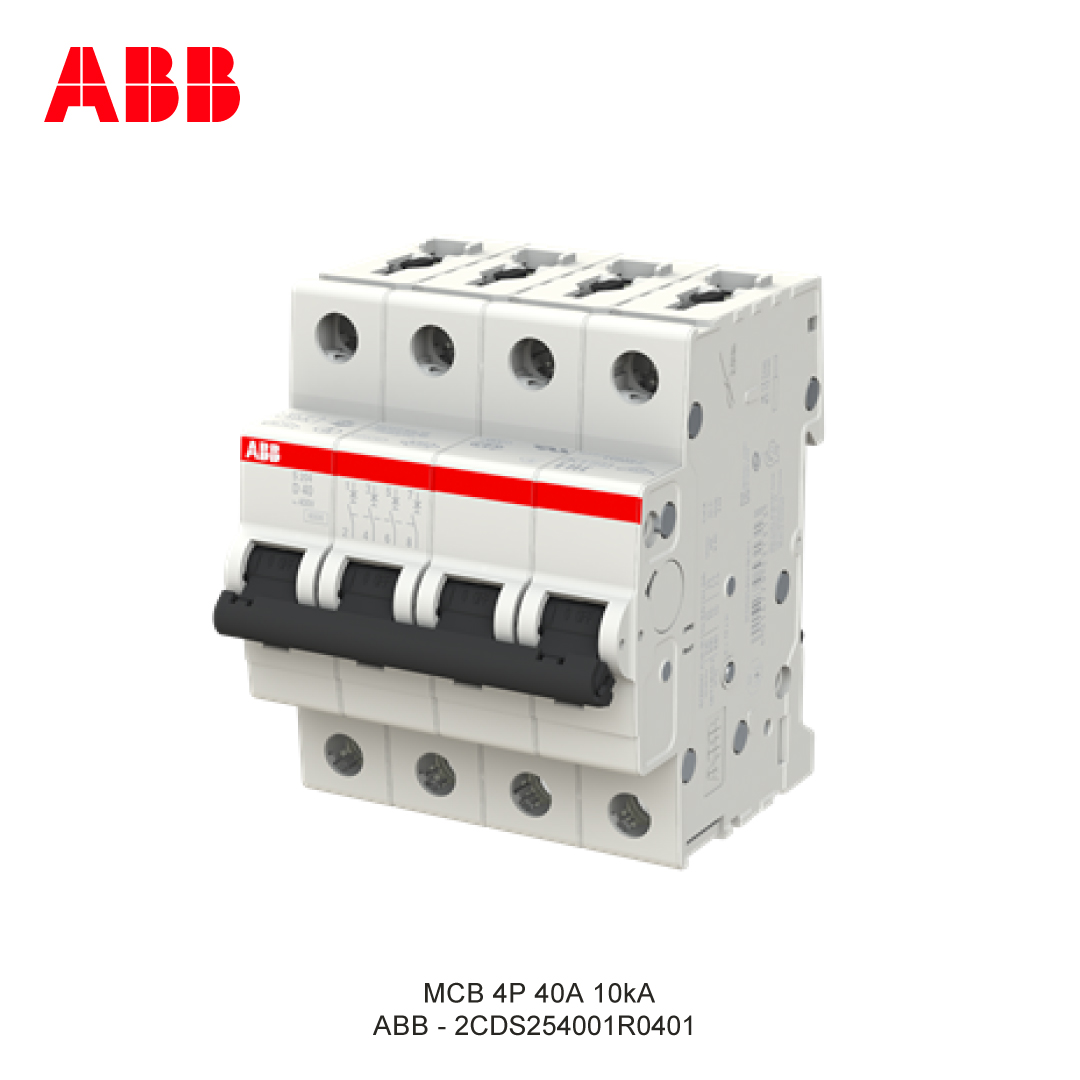 MCB 4P 40A 6kA/10kA KURVA D