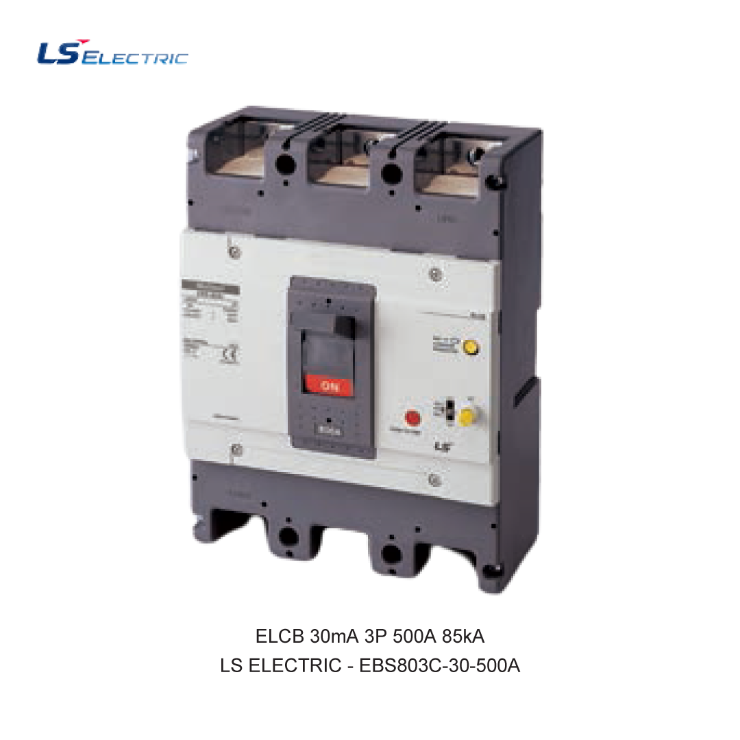 ELCB 30mA 3P 500A 85kA