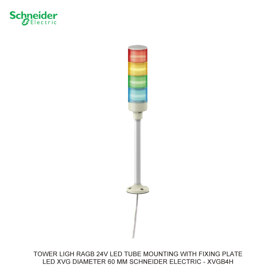 TOWER LIGH RAGB 24V LED TUBE MOUNTING WITH FIXING PLATE