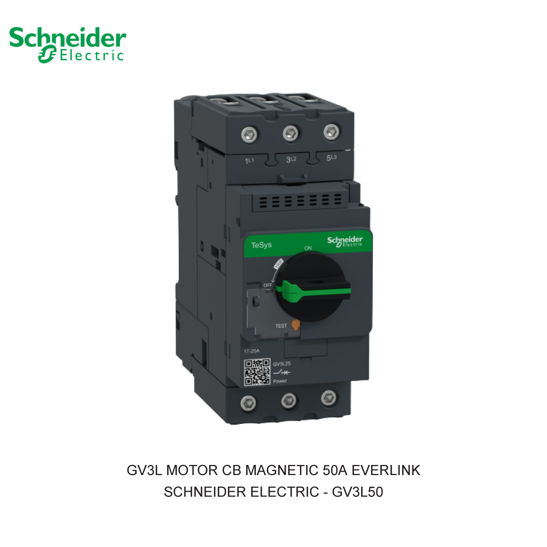 GV3L MOTOR CB MAGNETIC 50A EVERLINK