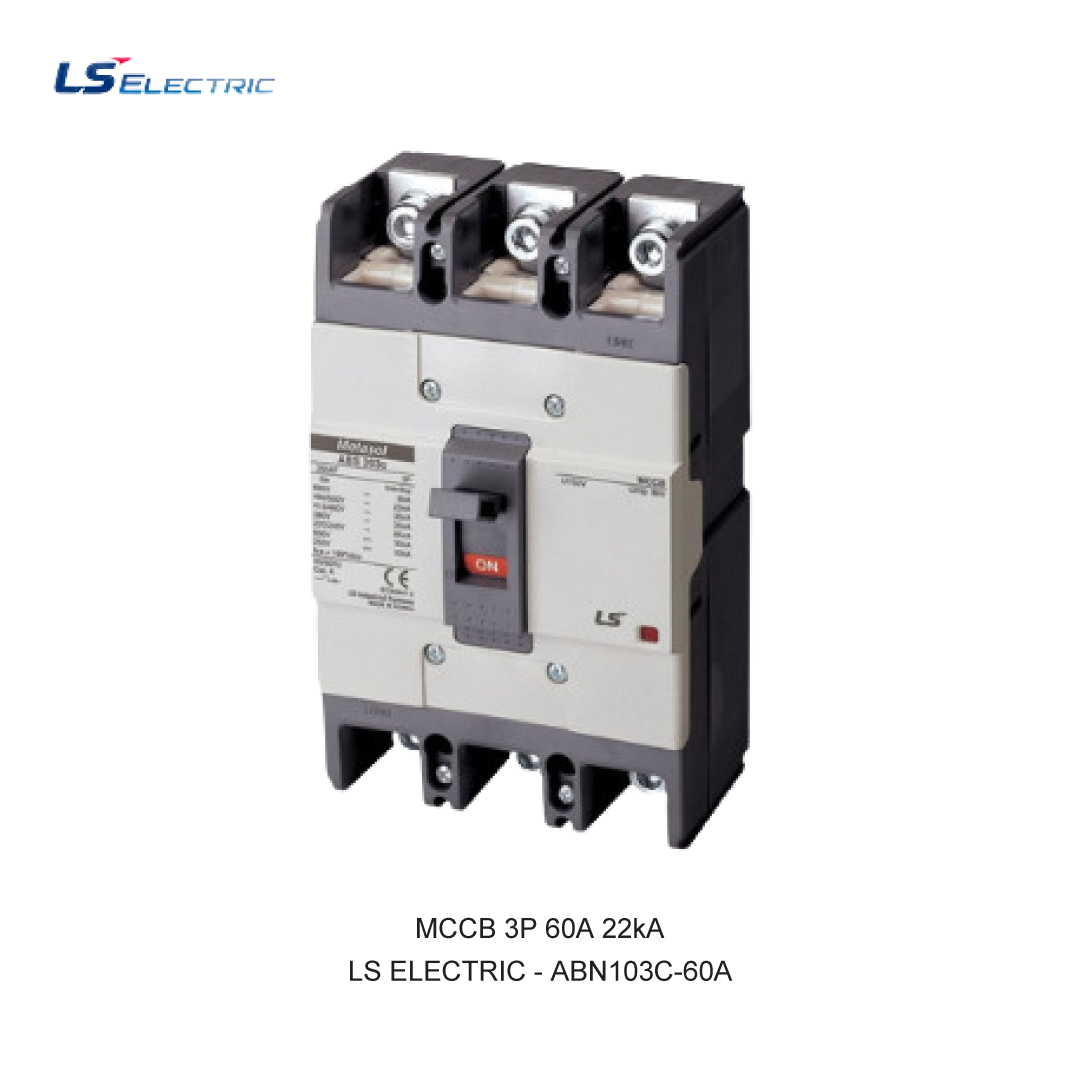 MCCB 3P 60A 22kA