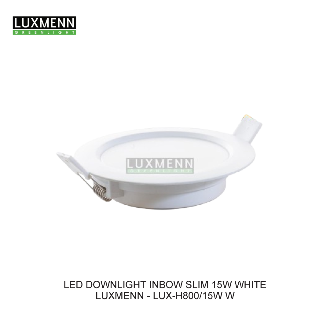 LED DOWNLIGHT INBOW SLIM 15W WHITE