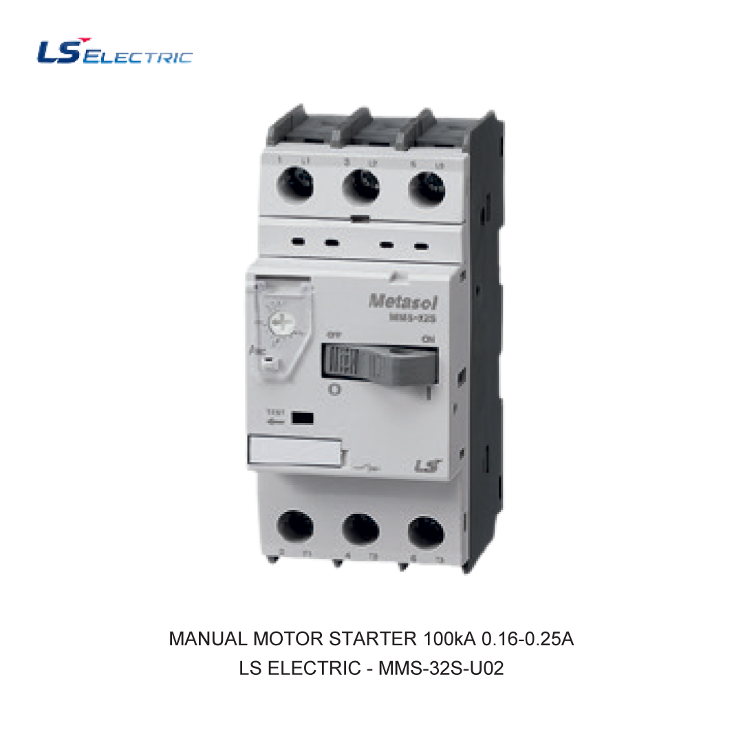 MANUAL MOTOR STARTER 100kA 0.16-0.25A
