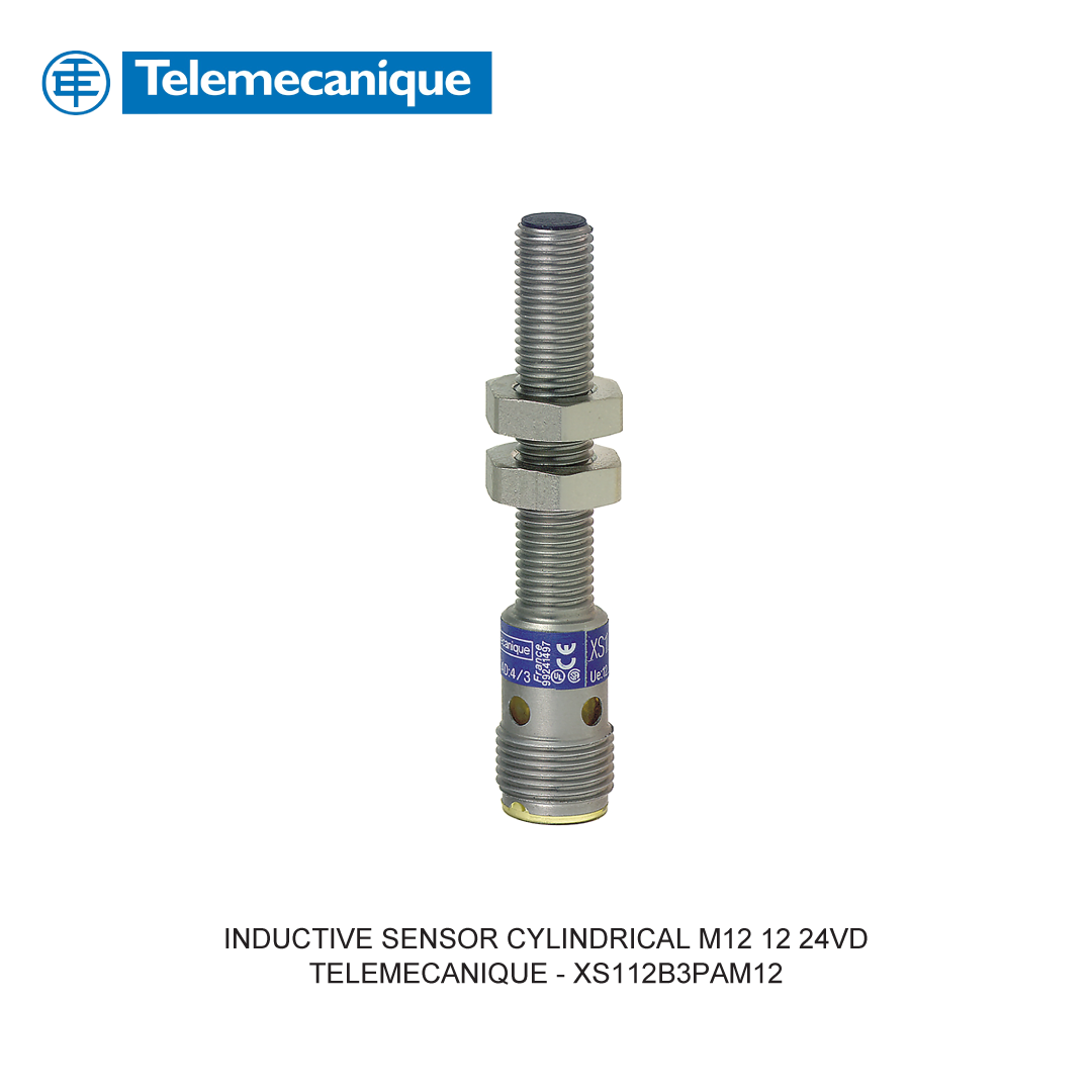INDUCTIVE SENSOR CYLINDRICAL M12 12 24VD