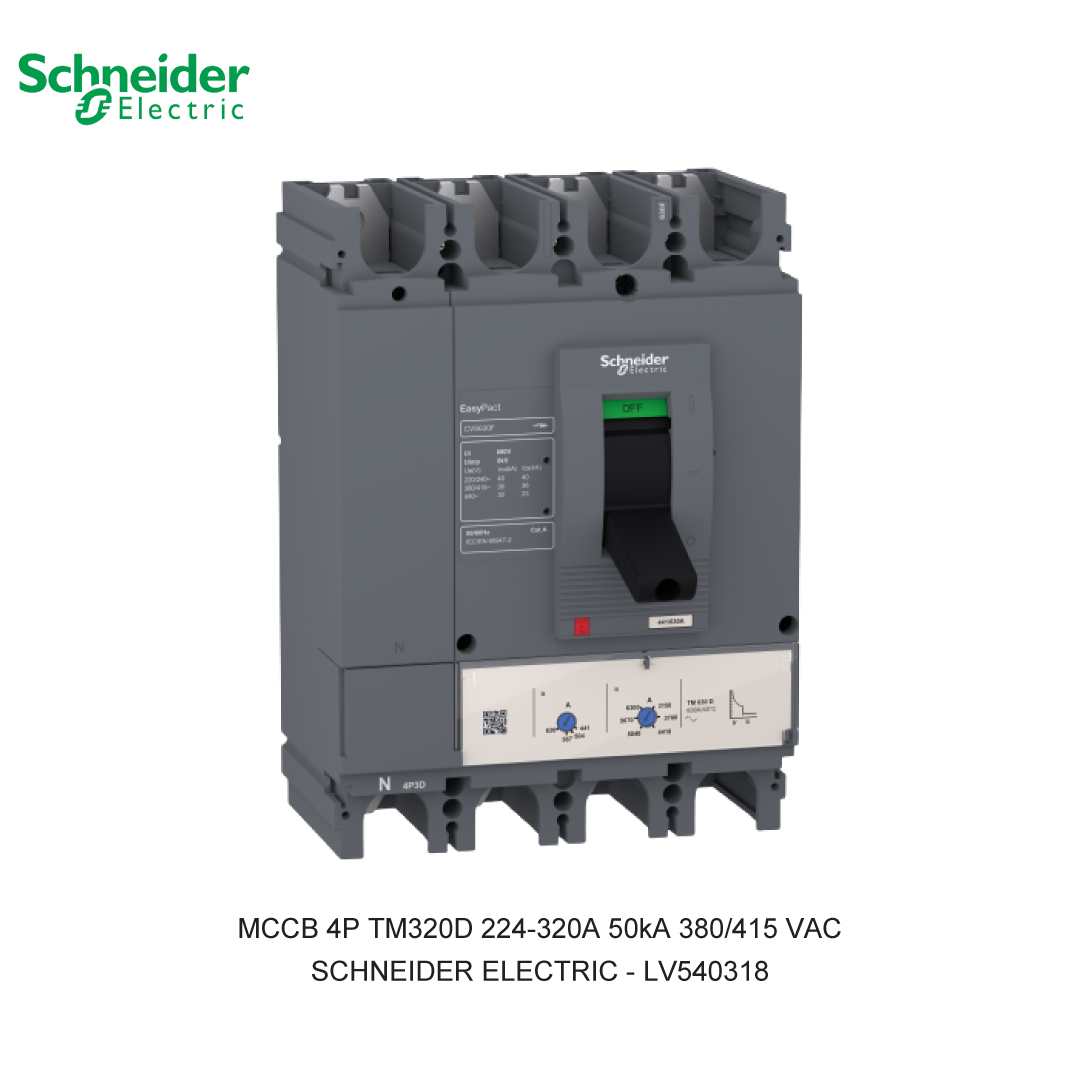 MCCB 4P TM320D 224-320A 50KA 380/415VAC