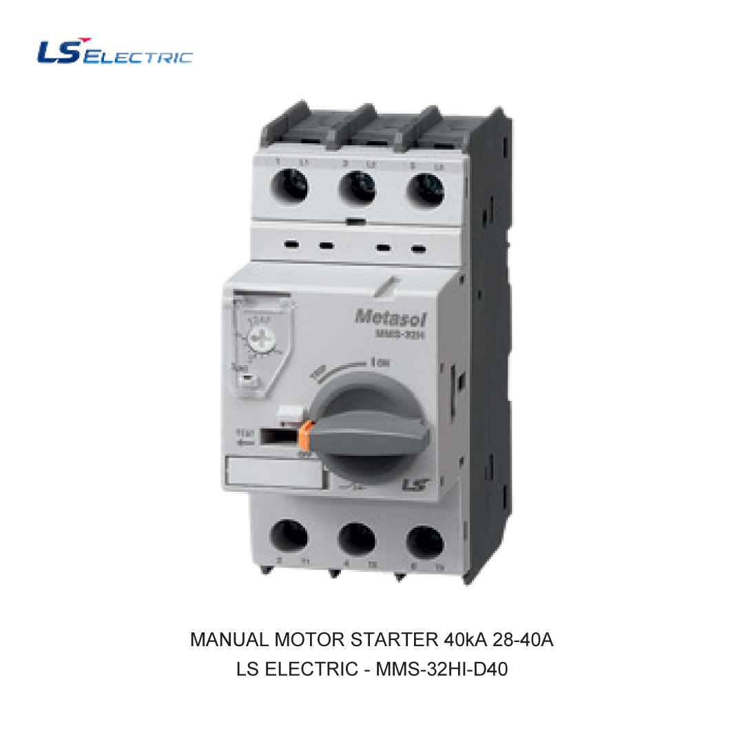 MANUAL MOTOR STARTER 40kA 28-40A