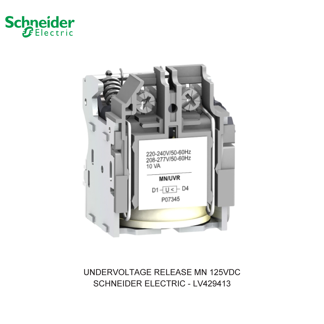 UNDERVOLTAGE RELEASE MN 125VDC